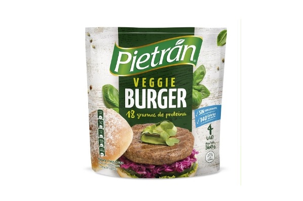 HAMBURGUESA PIETRAN VEGGIE BURGER X 4 PC