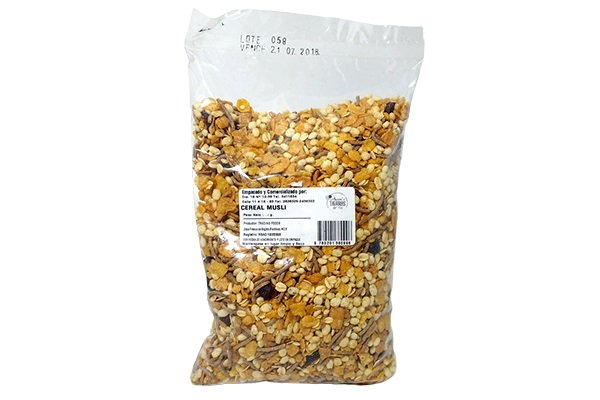 GRANOLA NUTRYMUSLI FRUTOS ROJOS