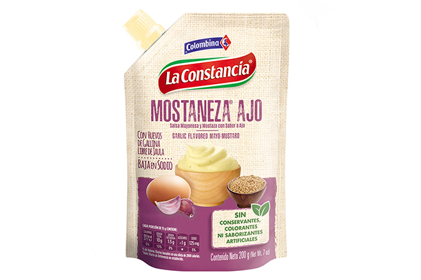 SALSA MOSTANEZA DE AJO X 200 GRS