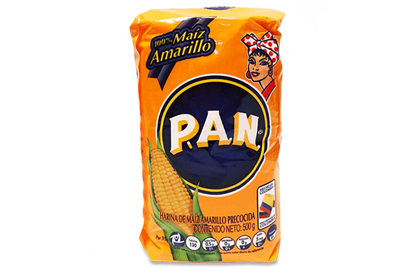 HARINA PARA AREPA DE MAIZ AMARILLA 