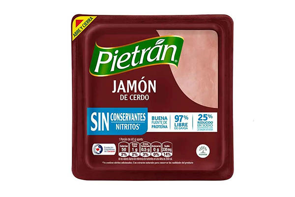 JAMON PIETRAN DE CERDO X 500 GR