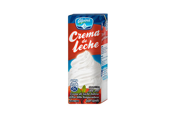 CREMA DE LECHE NATURAL X 200 ML