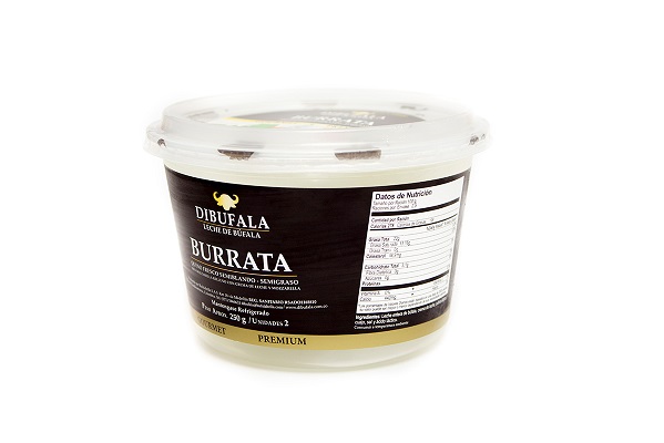 QUESO BURRATA DIBUFALA 250 GRS