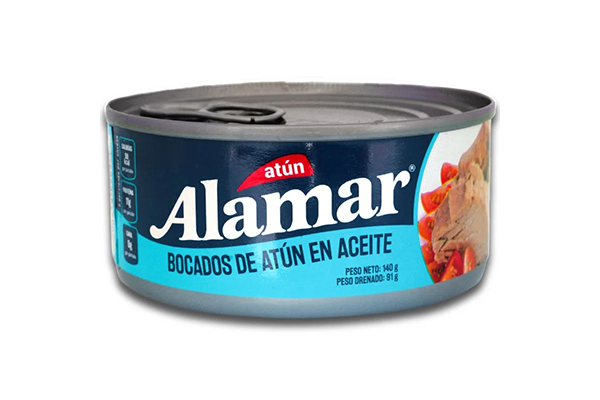 ATUN ALAMAR ACEITE X 140 GR.