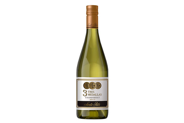 VINO SANTA RITA TRES MEDALLAS CHARDONAY 750ML