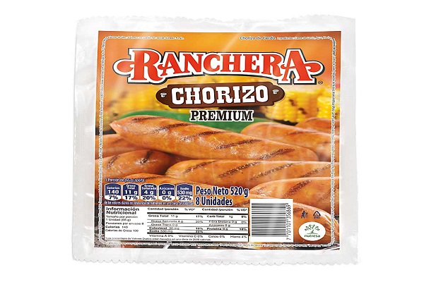 CHORIZO RANCHERA 8 UND X 520 G